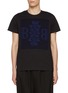 BARRIE BB Cashmere Logo Patch Cotton T-Shirt