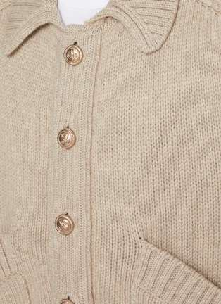  - BARRIE - Collared Cashmere Cardigan