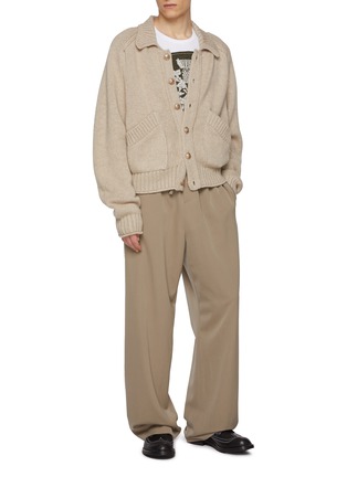 Figure View - Click To Enlarge - BARRIE - Collared Cashmere Cardigan