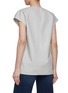 Back View - Click To Enlarge - TOTEME - Twisted Seam Cap Sleeve Top