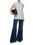 Figure View - Click To Enlarge - TOTEME - Twisted Seam Cap Sleeve Top