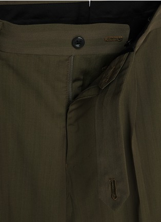  - RING JACKET - Single Breasted Notch Lapel Wool Suit