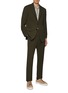 Figure View - Click To Enlarge - RING JACKET - Single Breasted Notch Lapel Wool Suit