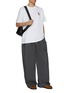 Figure View - Click To Enlarge - JW ANDERSON - Puffin Anchor Embroidery Logo Cotton T-Shirt
