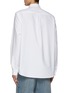 Back View - Click To Enlarge - JW ANDERSON - Floral Embroidery Cotton Oxford Shirt