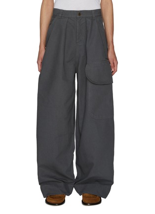 Main View - Click To Enlarge - JW ANDERSON - Wide Leg Cotton Cargo Pants