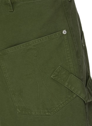  - JW ANDERSON - Twisted Detail Cotton Workwear Shorts
