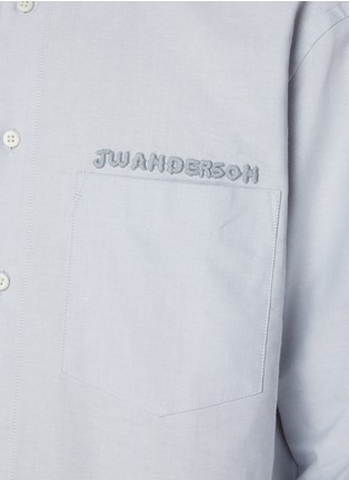  - JW ANDERSON - Logo Pocket Cotton Shirt