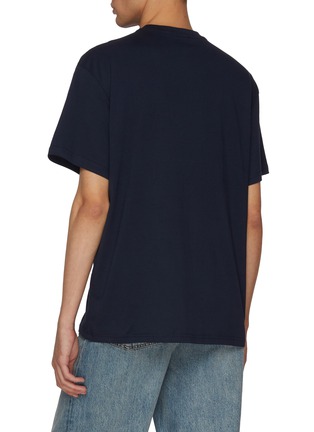 Back View - Click To Enlarge - JW ANDERSON - Anchor Patchwork Logo Cotton T-Shirt