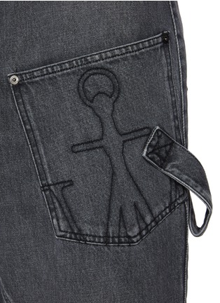  - JW ANDERSON - Embroidered Pocket Workwear Jeans