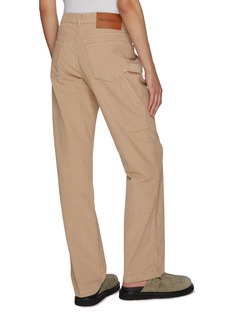 OPEN YY Corduroy Wide Leg Pants (Burgundy) – CNCPTS