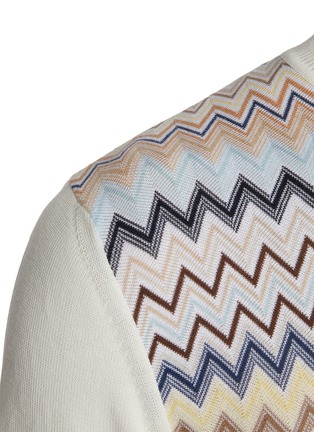  - MISSONI - Raschel Insert Cotton T-Shirt