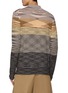 Back View - Click To Enlarge - MISSONI - Diamond  Spirited Wool Polo