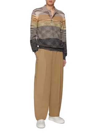 Figure View - Click To Enlarge - MISSONI - Diamond  Spirited Wool Polo