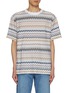 Main View - Click To Enlarge - MISSONI - Raschel Zig Zag Motif Cotton T-Shirt