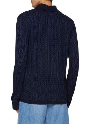 Back View - Click To Enlarge - MISSONI - Ray Chevron Shirt