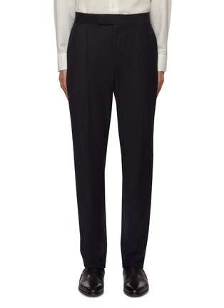 Main View - Click To Enlarge - BRIONI - Melbourne Drawstring Waist Wool Jogger Pants