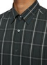  - BRIONI - Chequered Flannel Cotton Cashmere Shirt