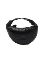 LEMAIRE | Mini Fortune Croissant Leather Bag | BLACK | Women