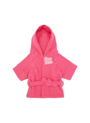 Main View - Click To Enlarge - MOSHIQA - Boss Babe Dog Bathrobe — Small