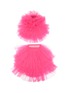 Detail View - Click To Enlarge - MOSHIQA - x Paris Hilton Metapink Boss Babe Gown — Medium