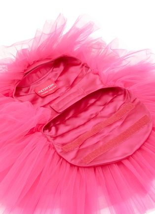 Detail View - Click To Enlarge - MOSHIQA - x Paris Hilton Metapink Boss Babe Gown — Medium