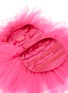 Detail View - Click To Enlarge - MOSHIQA - x Paris Hilton Metapink Boss Babe Gown — Medium