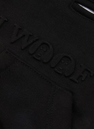 Detail View - Click To Enlarge - MOSHIQA - I Woof U Dog Hoodie — Extra Small