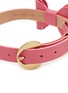 Detail View - Click To Enlarge - MOSHIQA - x Paris Hilton Metapink Bow Dog Collar — Medium