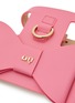 Detail View - Click To Enlarge - MOSHIQA - x Paris Hilton Metapink Bow Dog Harness — Large