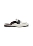 Main View - Click To Enlarge - BOUGEOTTE - Leather Loafer Slippers