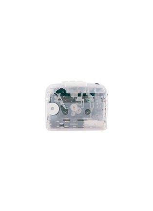 Main View - Click To Enlarge - NINM LAB - IT'S OK TOO Bluetooth 5.0 Stereo Cassette Player — Clear