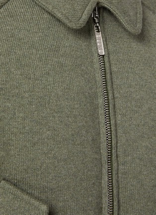  - BARRIE - Bomber Puffer Wool Jacket