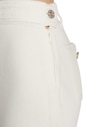  - BARRIE - Knit Cashmere Cotton Midi Skirt
