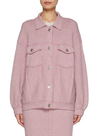 Main View - Click To Enlarge - BARRIE - Oversized Denim Jacket