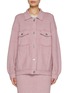 Main View - Click To Enlarge - BARRIE - Oversized Denim Jacket