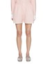 Main View - Click To Enlarge - BARRIE - Striped Cashmere Cotton Oxford Shorts