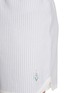  - BARRIE - Striped Cashmere Cotton Oxford Shorts