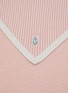 Detail View - Click To Enlarge - BARRIE - Striped Cashmere Cotton Oxford Scarf