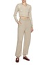 Figure View - Click To Enlarge - BARRIE - Chunky Knit Cashmere Joggers
