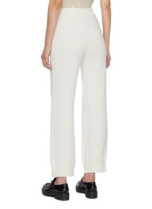 Back View - Click To Enlarge - BARRIE - Timeless Loose Fit Cashmere Trousers