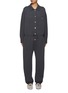 Main View - Click To Enlarge - BARRIE - Button Up Cashmere Jumpsuit