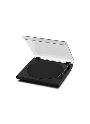 Main View - Click To Enlarge - TONE FACTORY - TONE Turntable + Dustcover — Black