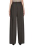 Main View - Click To Enlarge - LA COLLECTION - Dalida Chequered Wool Silk Cotton Trousers