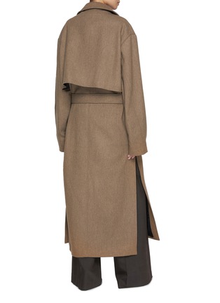 Back View - Click To Enlarge - LA COLLECTION - Karin Belted Coat