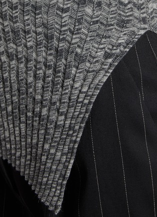  - LA COLLECTION - Lucinda Melange Cotton Cashmere Knit Top