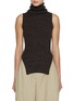 Main View - Click To Enlarge - LA COLLECTION - Fay Turtleneck Cotton Cashmere Top