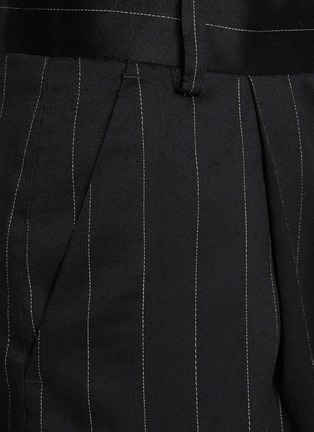  - LA COLLECTION - Dalida Pinstripe Wool Trousers