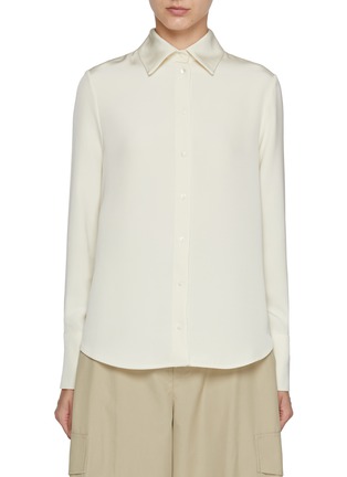 Main View - Click To Enlarge - LA COLLECTION - Florabel Silk Shirt