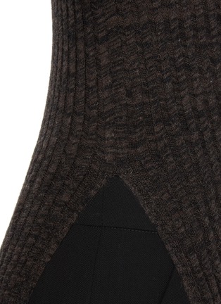  - LA COLLECTION - Ivy Open Side Cotton Cashmere Knit Dress